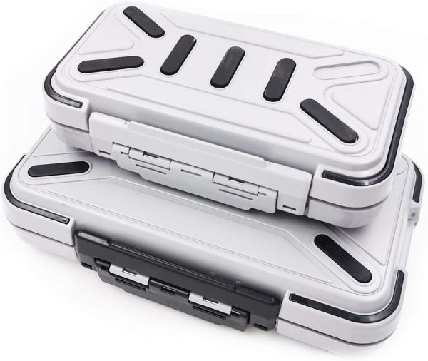 Waterproof Fishing Lure Box Spoon Hooks Baits Storage Tackle Box Containers for Casting Fishing Fly Fishing,Large/Medium/Small Lure Case - Image 2